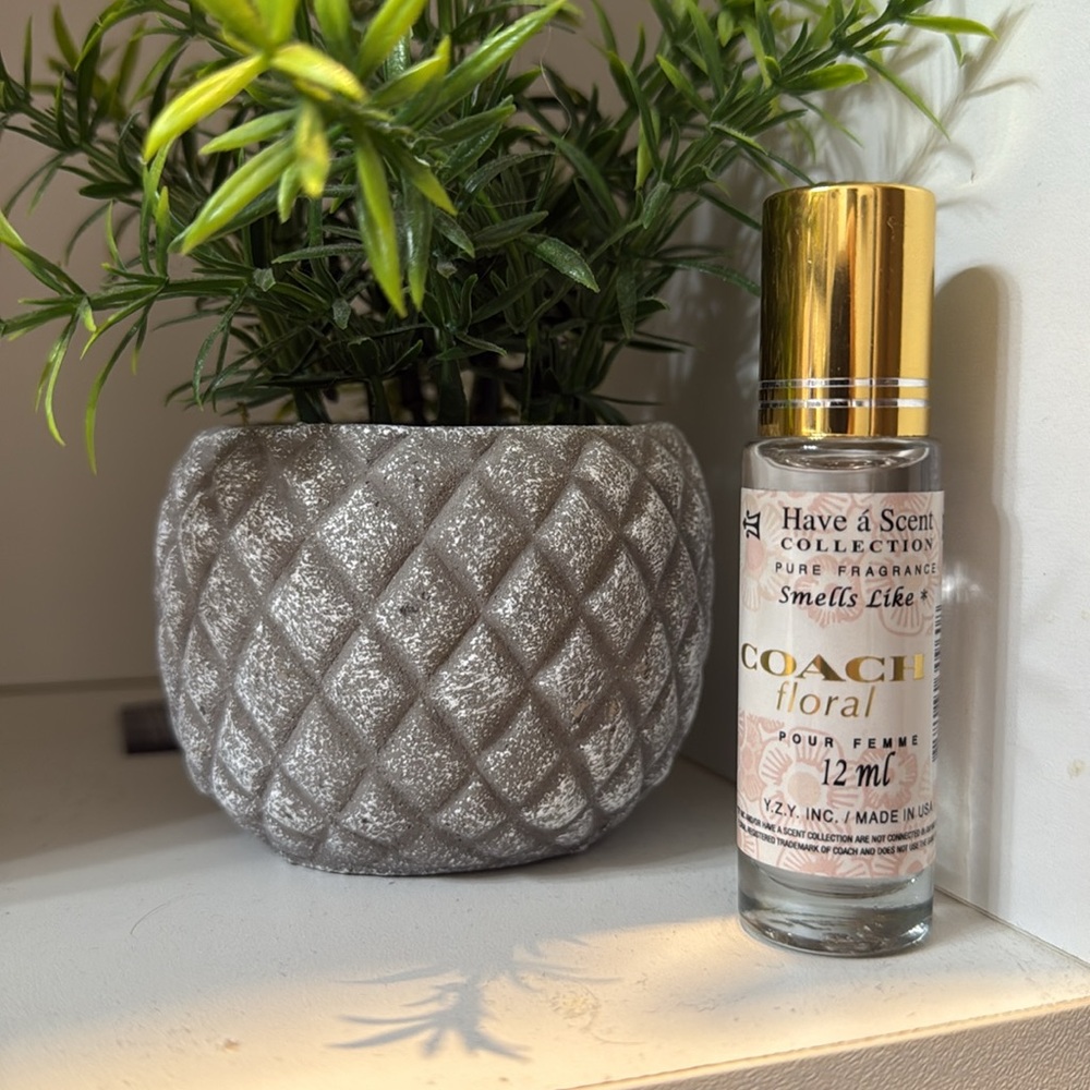 Coach Floral Fragrance - Gold and Clear